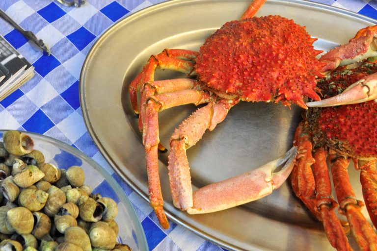 Étrilles et bigorneaux au Restaurant Casa Ramón à Oviedo