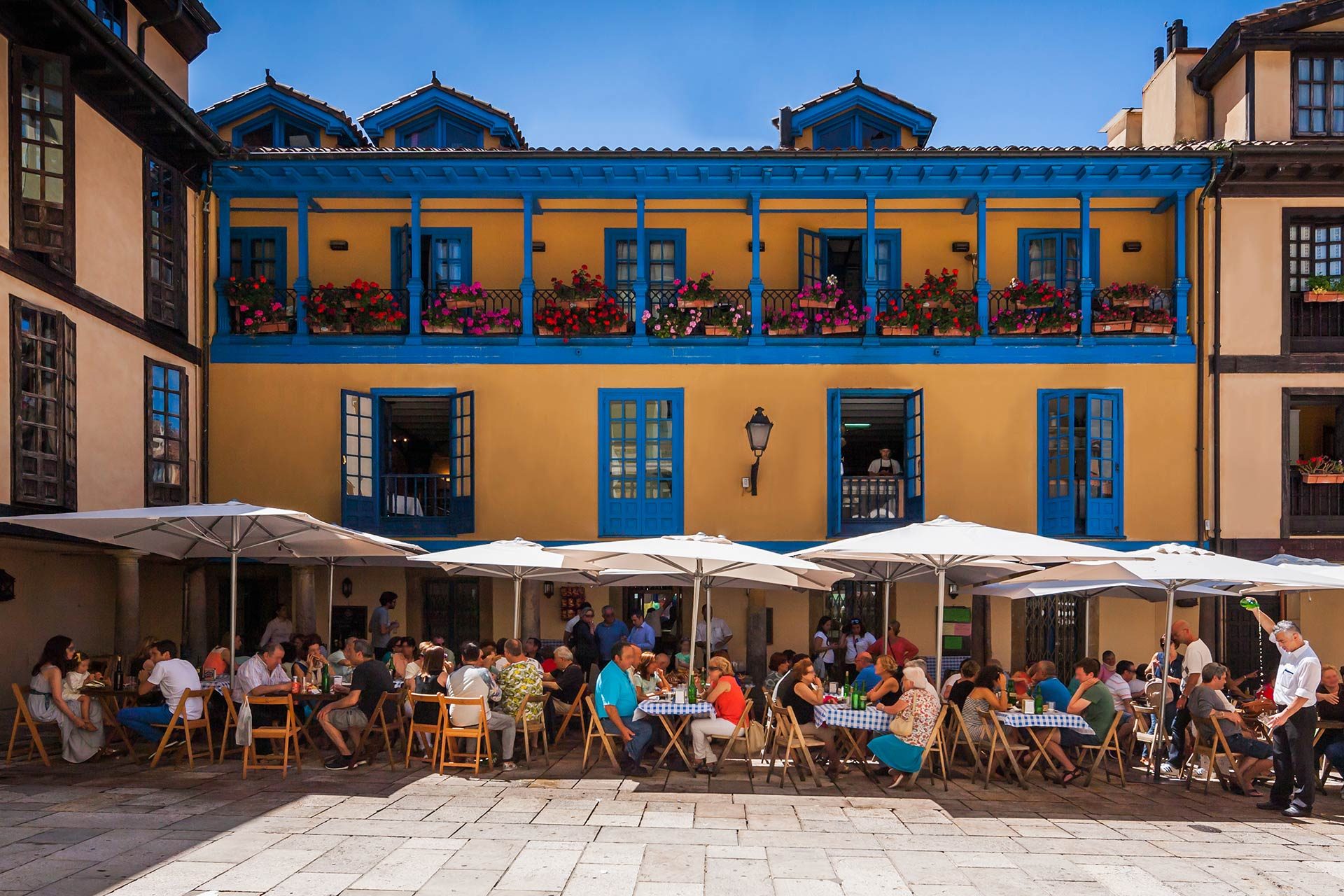 Terraza El Fontán Oviedo Restaurante Casa Ramón